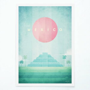 Plagát Travelposter Mexico