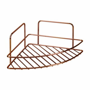Kúpeľňová rohová polička Metaltex Copper Metaltex