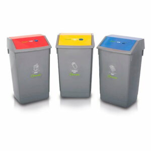 Sada 3 košov na triedený odpad Addis Recycle
