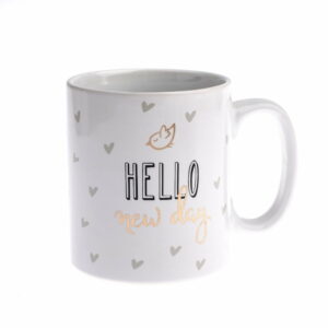 Porcelánový hrnček Dakls Hello New Day