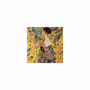 Reprodukcia obrazu Gustav Klimt Lady With Fan