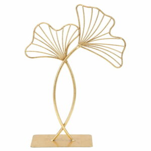 Dekorácia v zlatej farbe Mauro Ferretti Leaf Glam