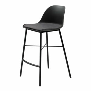 Čierna barová stolička Unique Furniture Whistler Unique Furniture