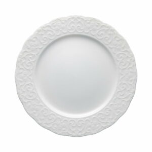 Biely porcelánový tanier Brandani Gran Gala
