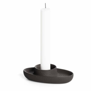 Čierny svietnik EMKO Aye Aye One Candle EMKO
