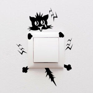 Samolepka Ambiance Plug Kitten Electro Ambiance