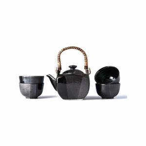 Čierny čajový set Mij Gunmetal MIJ