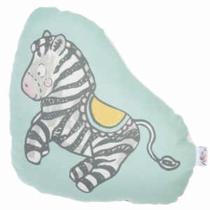 Detský vankúšik s prímesou bavlny Apolena Pillow Toy Zebra