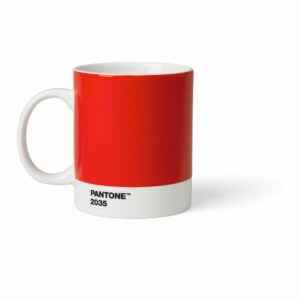 Červený hrnček Pantone