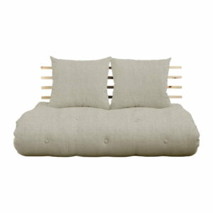 Rozkladacia pohovka s ľanovým poťahom Karup Design Shin Sano Natural/Linen Karup Design