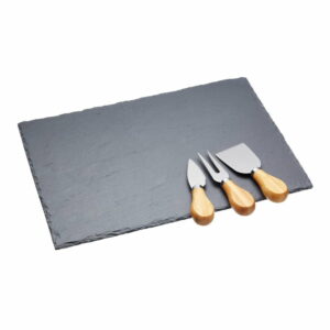 Sada nožov na syr a bridlicovej dosky Kitchen Craft