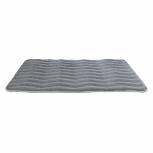 Svetlosivá kúpeľňová predložka s pamäťovou penou Wenko Light Grey