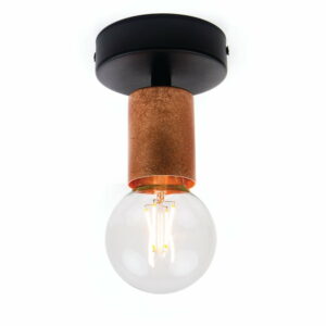 Stropné svietidlo v medenej farbe Bulb Attack Cero Bulb Attack