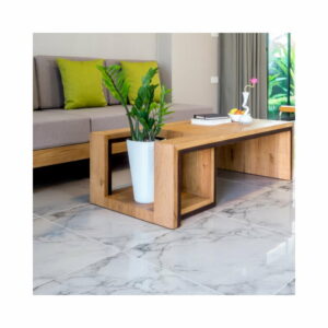 Samolepka na podlahu Ambiance Slab Stickers White Marble