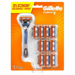 Pánsky holiaci strojček Gillette Fusion5 s 11 náhradnými hlavicami Bonami