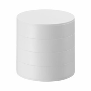Biela poschodová šperkovnica YAMAZAKI Tower YAMAZAKI