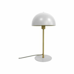 Biela stolová lampa Leitmotiv Bonnet Leitmotiv