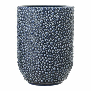 Modrá kameninová váza Bloomingville Vase Bloomingville