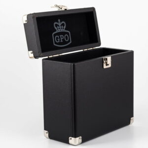 Čierny kufrík na vinylové dosky GPO Vinyl Case GPO