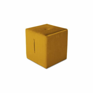 Oranžový puf Mazzini Sofas Margaret