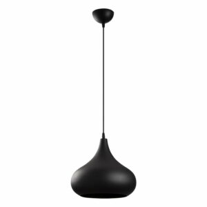Čierne závesné svietidlo Opviq lights Sağlam Opviq lights
