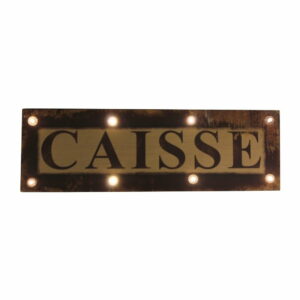 Svietiaca ceduľa Antic Line Caisse Antic Line