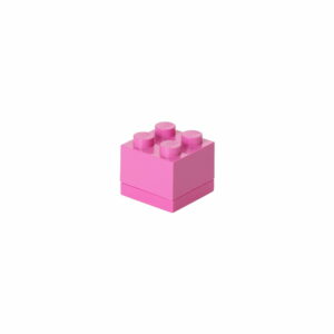 Ružový úložný box LEGO® Mini Box LEGO®