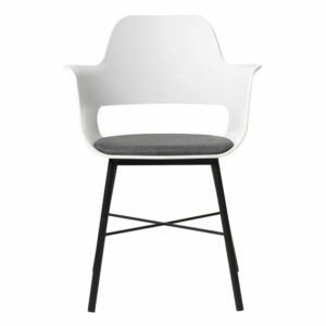 Biela jedálenská stolička Unique Furniture Wrestler Unique Furniture