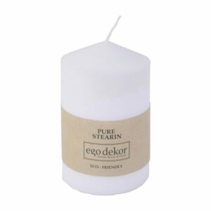 Biela sviečka Baltic Candles Eco Top