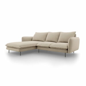 Béžová rohová pohovka Cosmopolitan Design Vienna