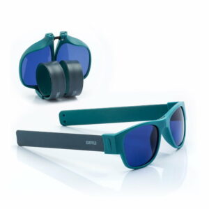 Modré zrolovateľné slnečné okuliare InnovaGoods Sunfold AC4 InnovaGoods