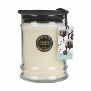 Aromatická sviečka v sklenenej dóze s vôňou bavlny Bridgewater candle Company