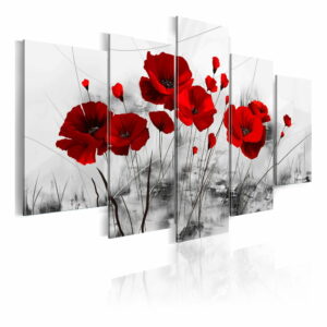 Dekoratívny obraz Bimago Red Miracle 100 × 50 cm Bimago