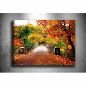 Obraz Tablo Center Autumn Bridge