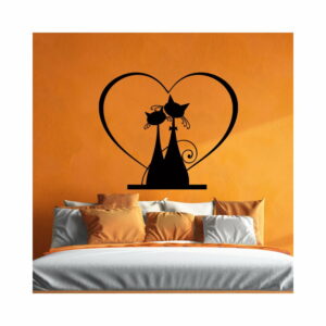 Samolepka Fanastick Cats in Love Ambiance
