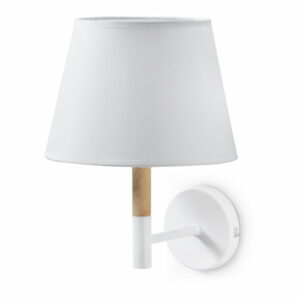 Biela nástenná lampa La Forma Moskov La Forma