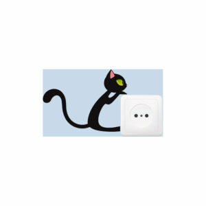 Samolepka Fanastick Black Cat Ambiance
