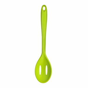Limetkovozelená silikónová dierovaná lyžica Premier Housowares Zing Premier Housewares
