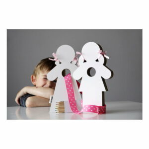 Dekoratívne bábiky na vymaľovanie Unlimited Design Duo Unlimited Design for kids