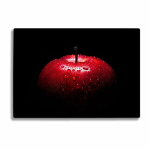 Sklenená doska na krájanie Insigne Red Apple Insigne