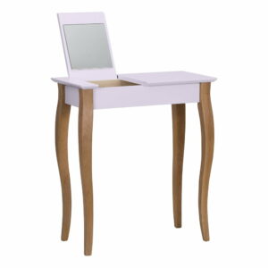 Ružový toaletný stolík so zrkadlom Ragaba Dressing Table
