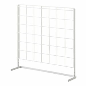 Biely kuchynský mriežkový panel YAMAZAKI Tower Grid