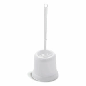 Biela WC kefa Addis Round Toilet Brush White Addis
