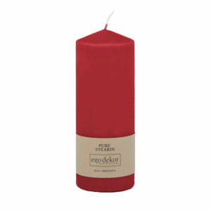 Červená sviečka Baltic Candles Eco Top