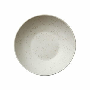 Krémovo-biela kameninová misa na cestoviny Bitz Basics Matte Cream