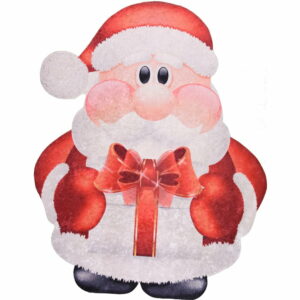 Červeno-biely koberec Vitaus Santa