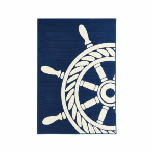 Tmavomodrý vonkajší koberec Floorita Navy
