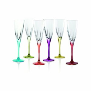 Sada 6 pohárov na sekt RCR Cristalleria Italiana Gemma RCR Cristalleria Italiana