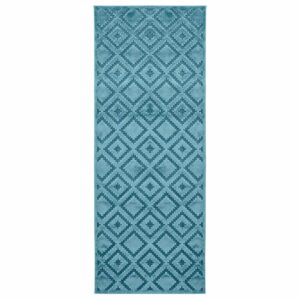 Modrý behúň Mint Rugs Shine