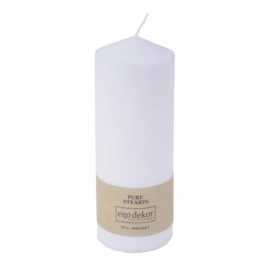 Biela sviečka Baltic Candles Eco Top